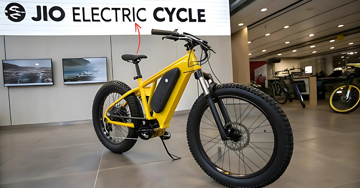 Jio की Electric Cycle का धमाका – Disc Brakes और जबरदस्त फीचर्स ₹3568 में!