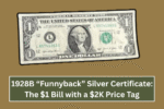 1928B “Funnyback” Silver Certificate: The $1 Bill with a $2K Price Tag